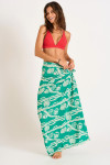 PACO SARONG green tie-around sarong