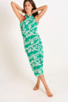 PACO SARONG green tie-around sarong