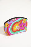 GRAPHITE SUNRAMA seventies colorful clutch bag