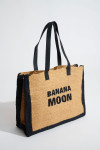 KARNAK HABRA black raffia tote bag - 2