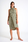 PACO SARONG long green tie-around sarong