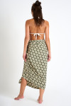 PACO SARONG long green tie-around sarong