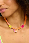 Collana choker arancione SMALLRUB CHOCKER - 2