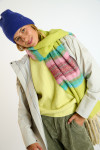 Sciarpa verde anice PACE BOREALIS - 3