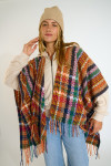 THURZA BIGBEAR Multicolour Poncho - 2
