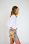 Mini borsa in rafia ALIZO MCKENZIE - 2