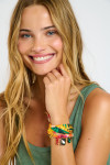Orange Pendant Necklace BIGRUB CHOCKER - 6