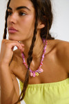 Violet Pendant Necklace BIGRUB CHOCKER - 2
