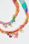 Pink Pendant Necklace BIGRUB CHOCKER - 5