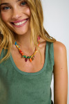 SMALLRUB CHOCKER orange Choker Necklace - 1