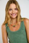 SMALLRUB CHOCKER orange Choker Necklace - 8