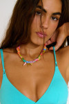 SMALLRUB CHOCKER pink Choker Necklace - 7