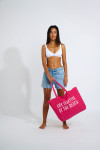 Borsa da spiaggia rosa CODY COLORBAG - 3