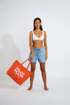 Bag | Beach Bag | Orange Beach Bag | MASCOTE BAGBASIC