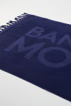 Serviette de plage bleu marine POPSY TOWELY