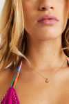 Collar con símbolo de la paz Peace Necklace Salty Cali® - 5