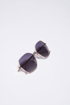 Lunettes de soleil papillonnantes beiges - BM190P03