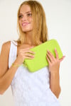 RISSUN SAQIBAY lime-green pouch - 4