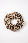 CHOUCHOU SAVARI leopard lycra scrunchie