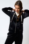 FRESCO SEALAKE black velvet jacket