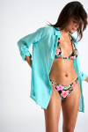 Camisa de playa azul laguna GARY ADILSON