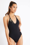 Costume da bagno intero nero BEKINI FLASHBACK - 1