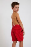 Pantaloncino mare bambino rosso tinta unita M AIR BASTOU - 6