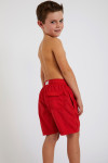 Pantaloncino mare bambino rosso tinta unita M AIR BASTOU - 7