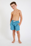 M AIR BASTOU Children's plain blue swim shorts