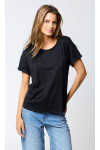 LAURILOU MIALY black women's T-shirt - 3