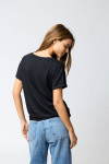 LAURILOU MIALY black women's T-shirt - 2