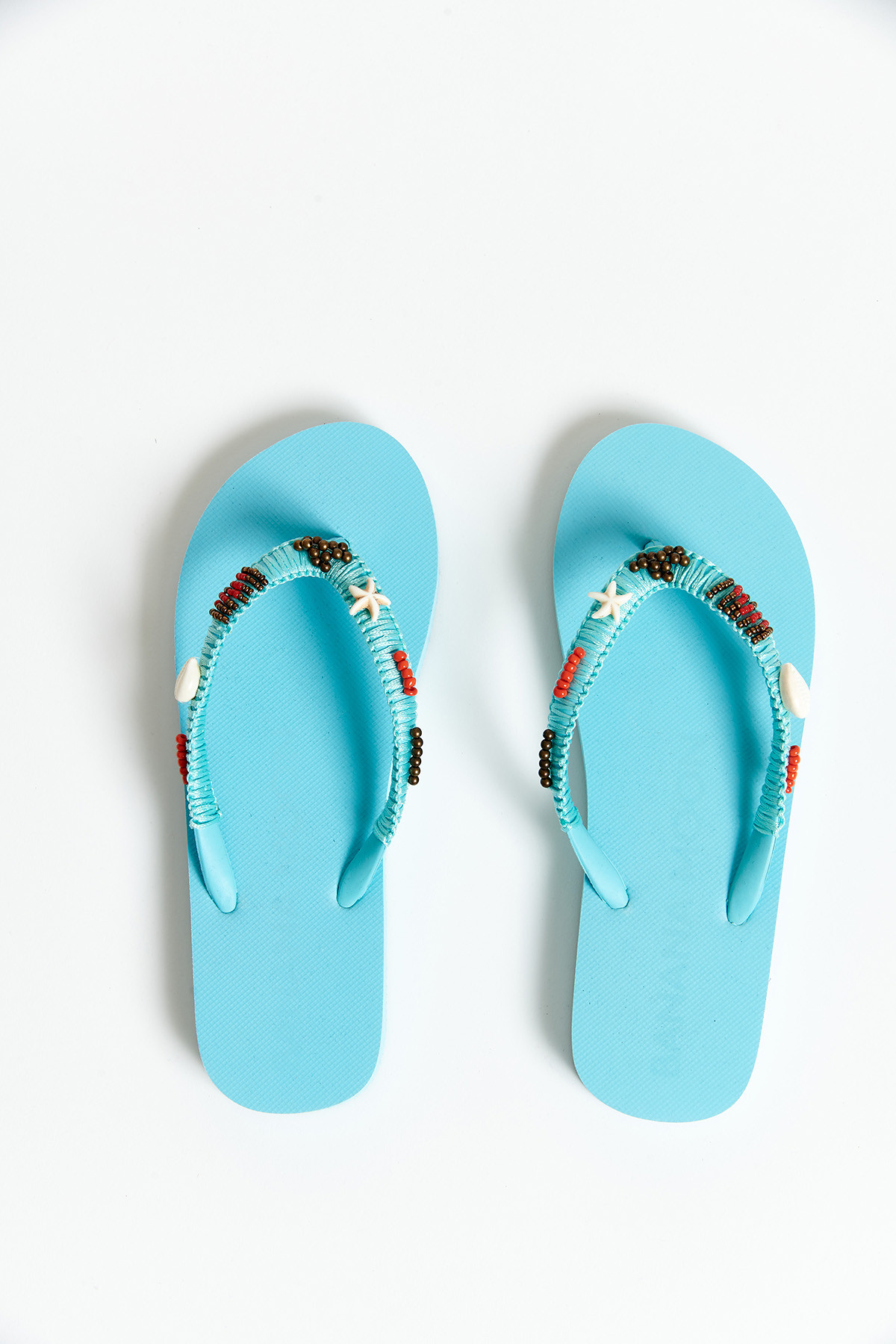 LUCERO TAHUATA blue flip-flops - 2