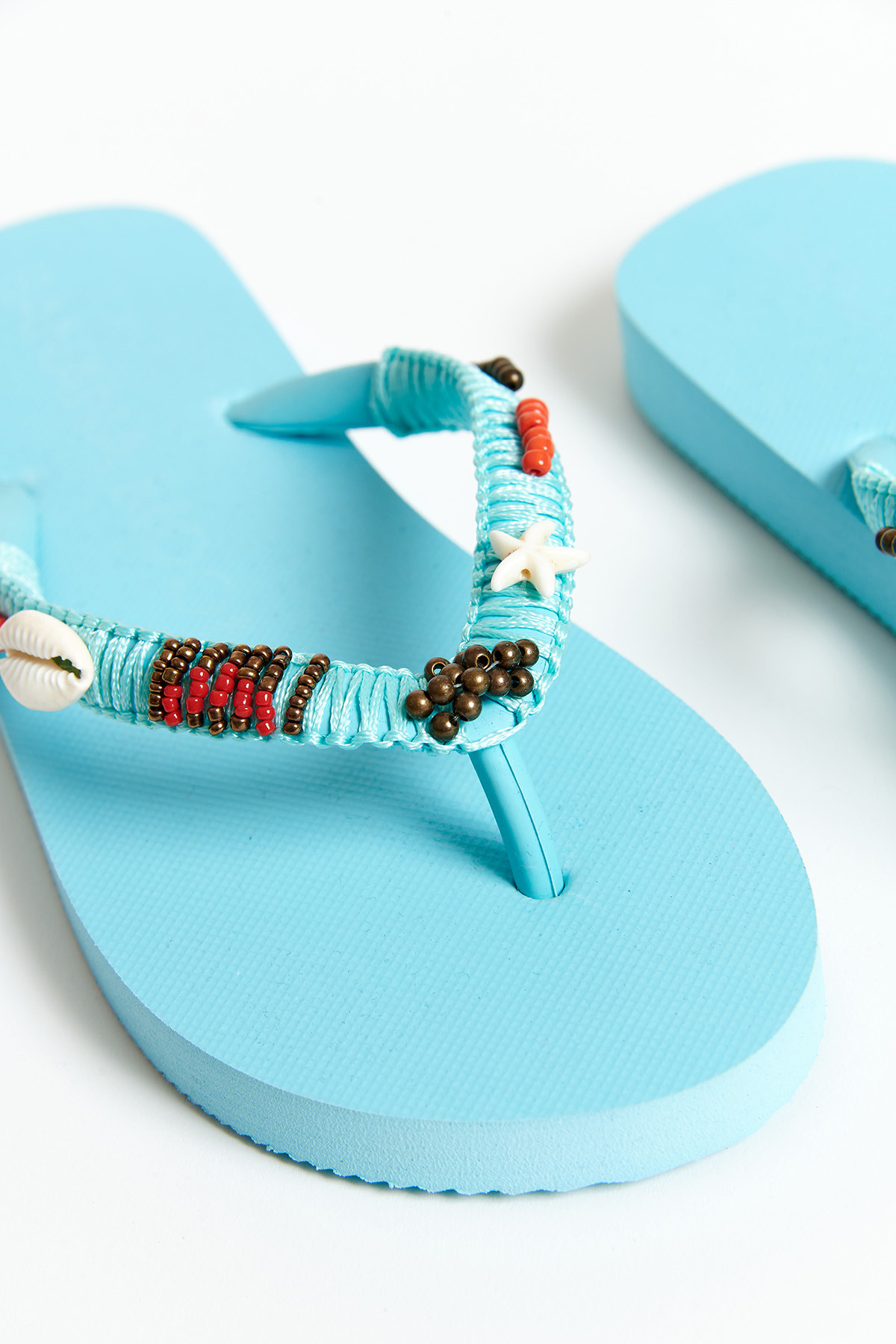 LUCERO TAHUATA blue flip-flops - 5