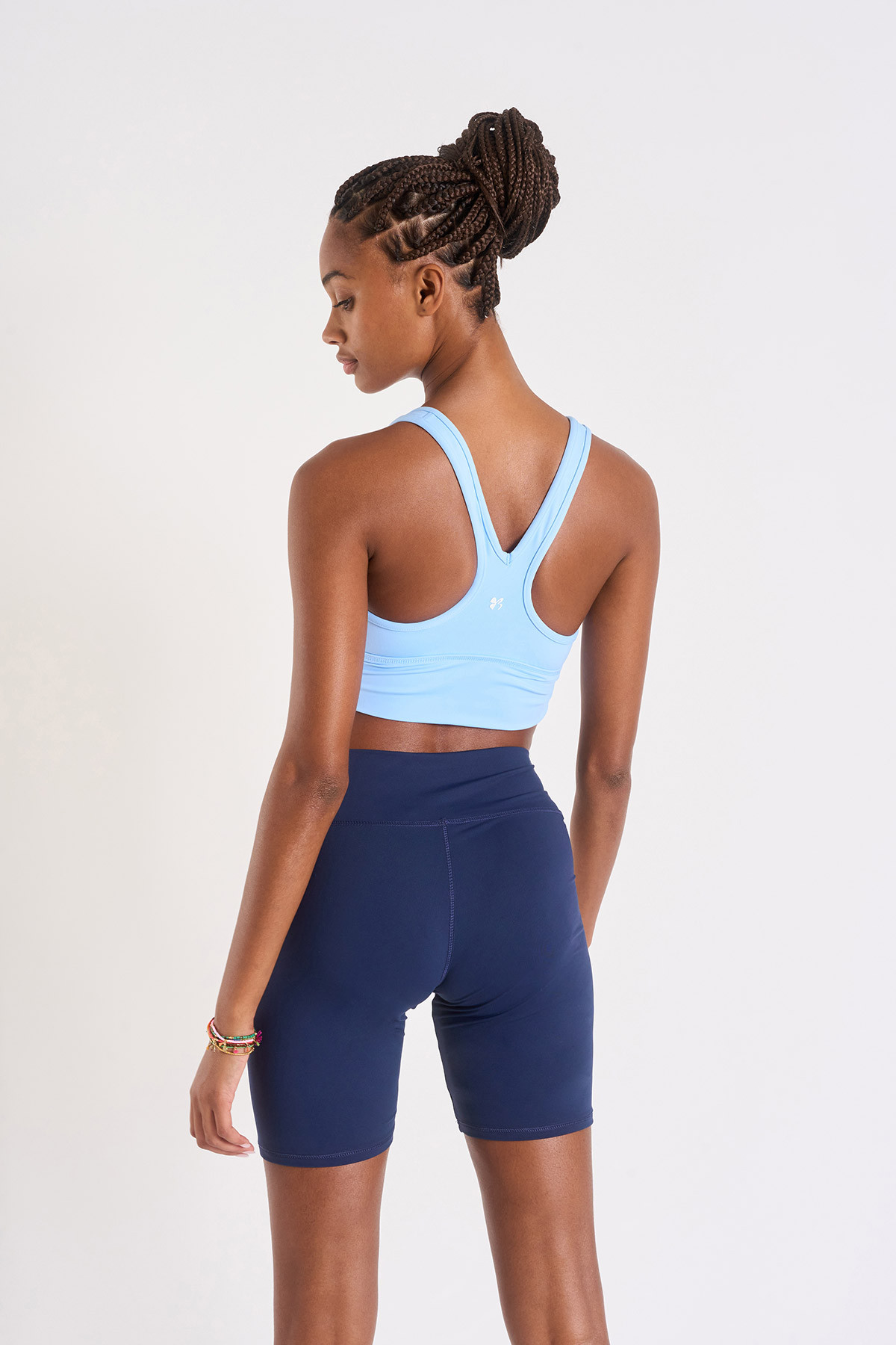 Reggiseno sportivo blu FLOW WELLNESS - 1