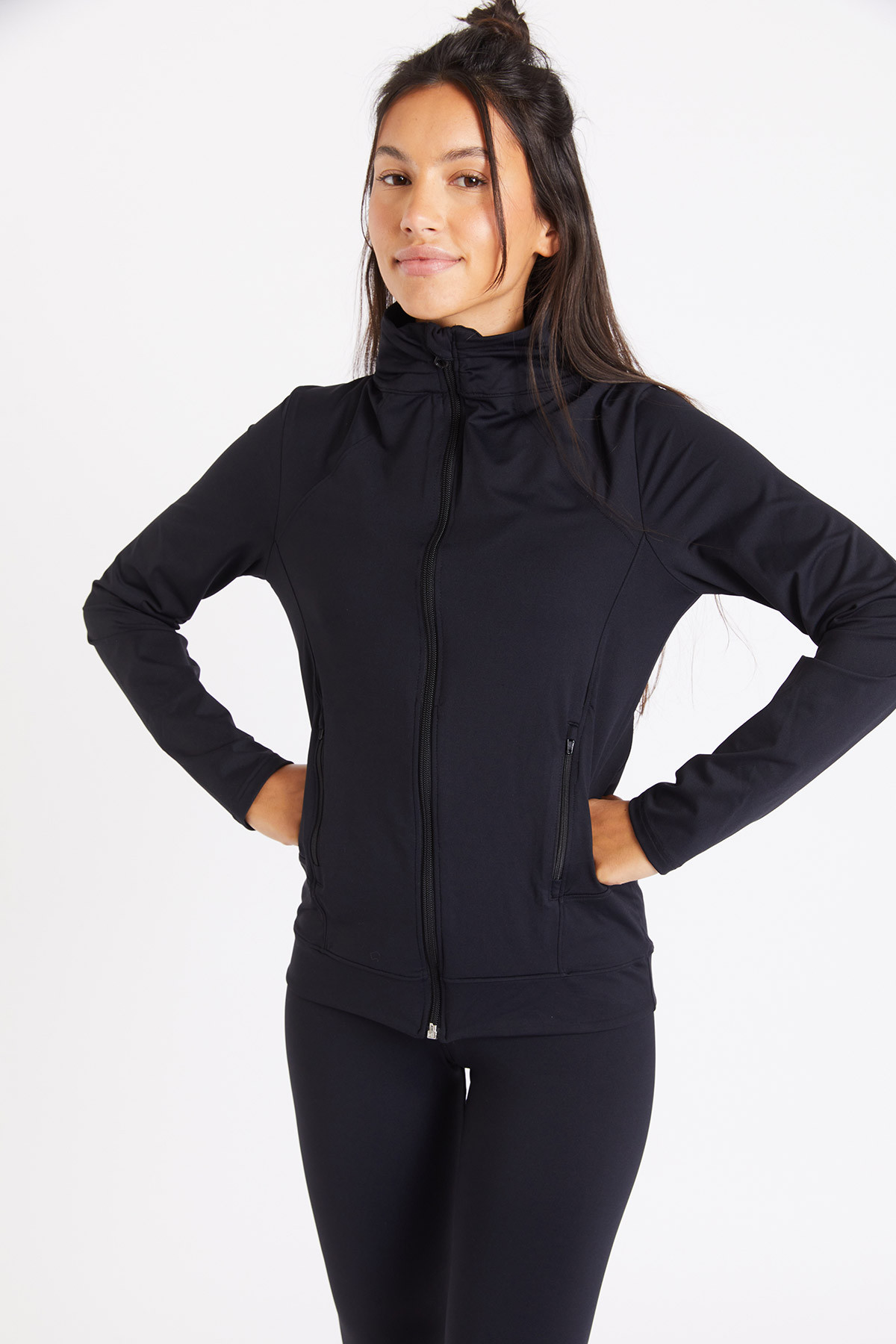 Focus Wellness women's  black sports jacket - 2