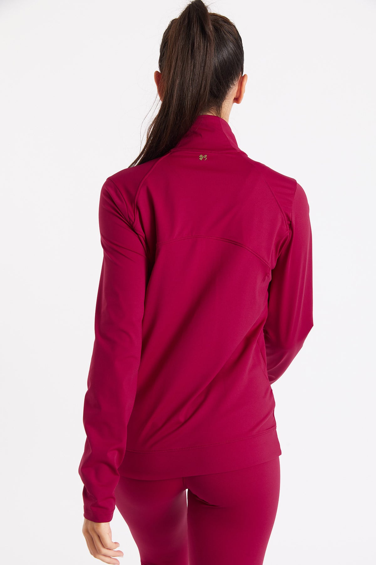 Focus Wellness women's burgundy sports jacket - 1