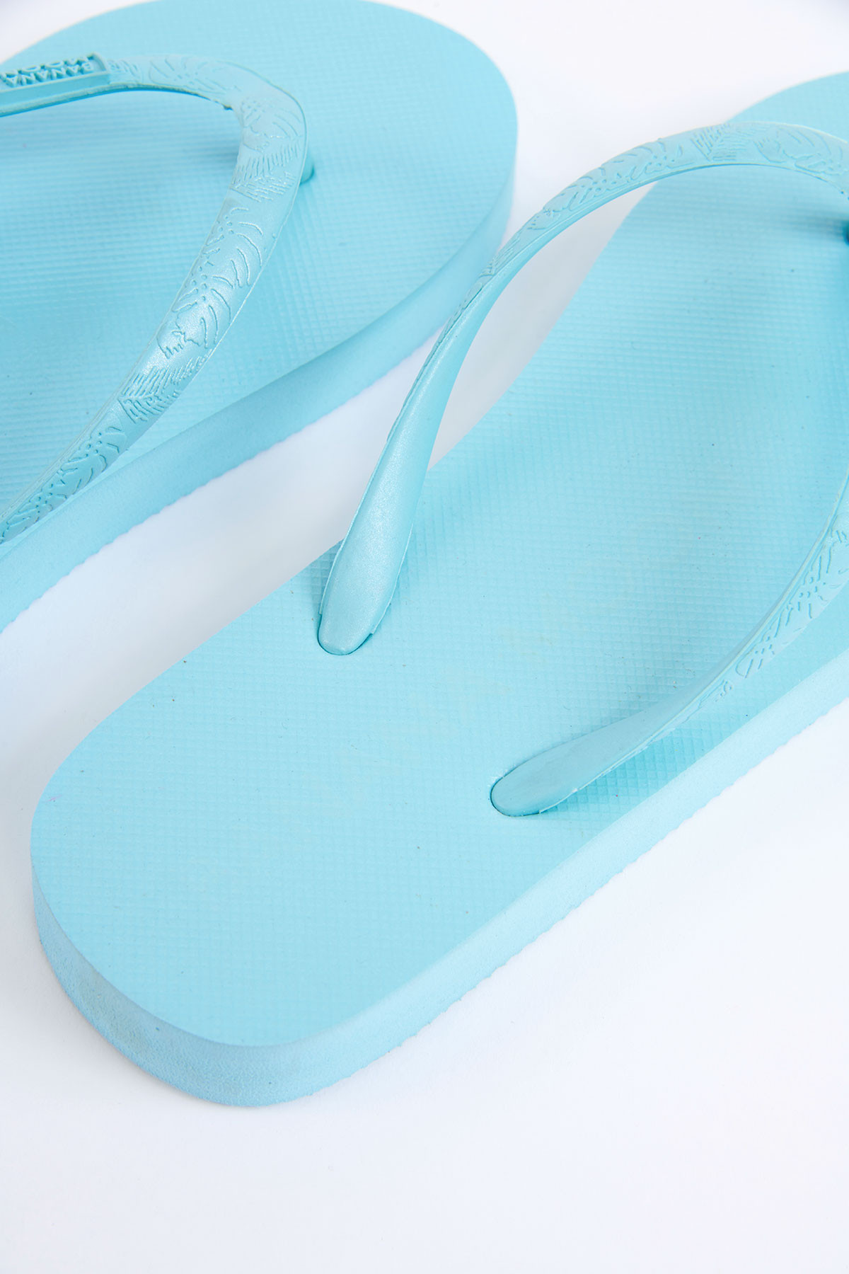 Tongs bleues turquoise Swains Tahuata - 1