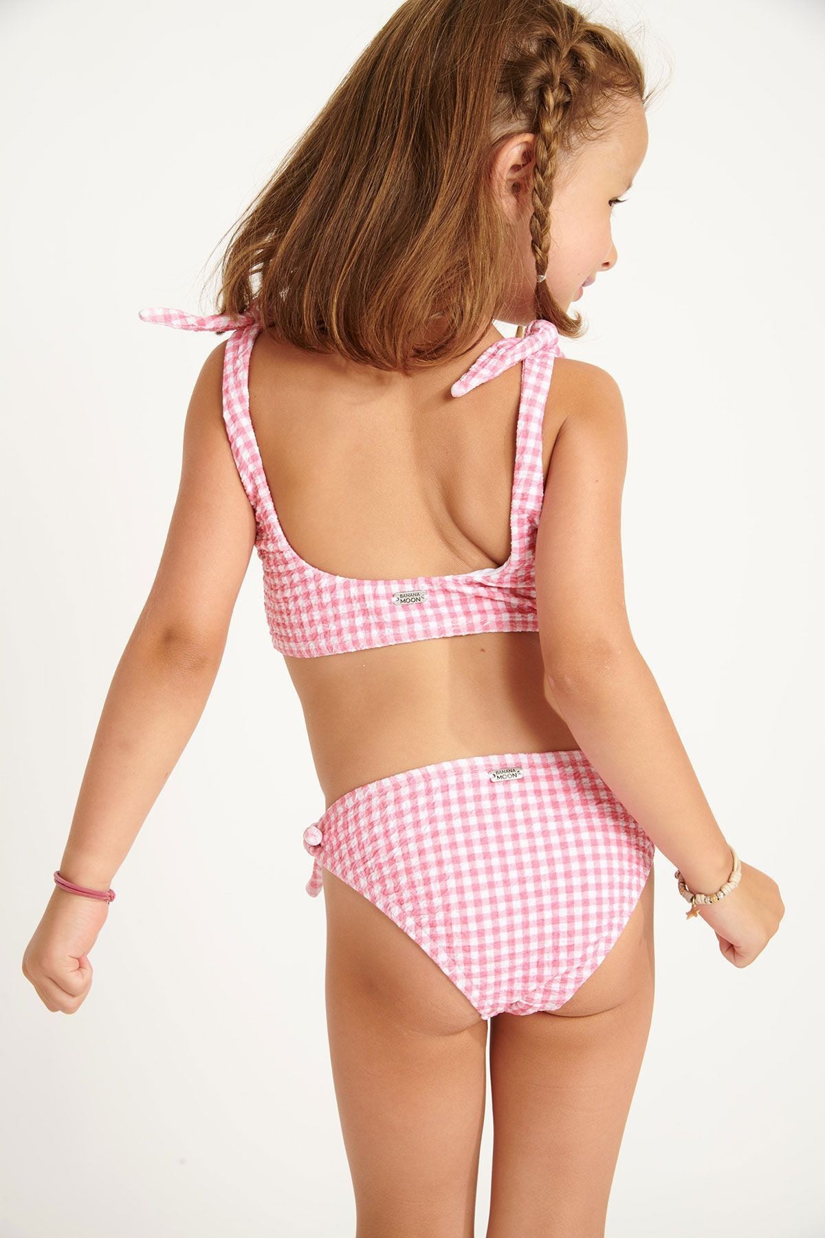 Bikini rosa para niña Mini Peanuts Retro - 1