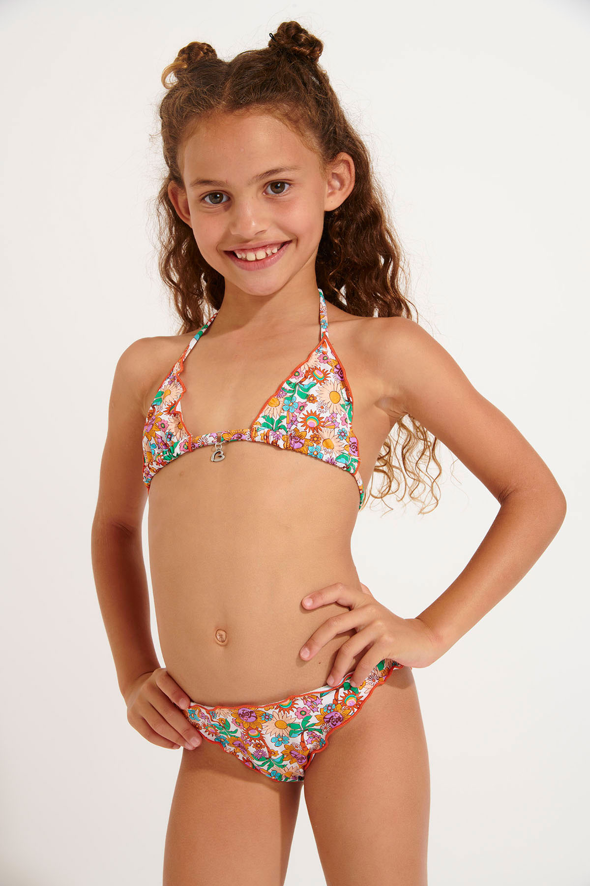 Bañador de 2 piezas con flores para niña ARIELA DAISYDREAM - 4