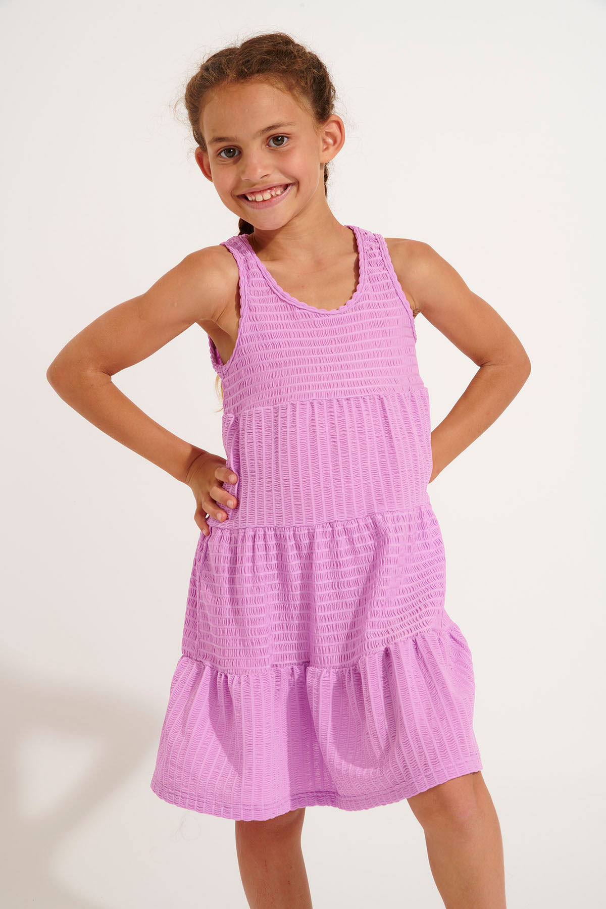 Robe courte smockée filletterose MIGNONS GROOVE - 2