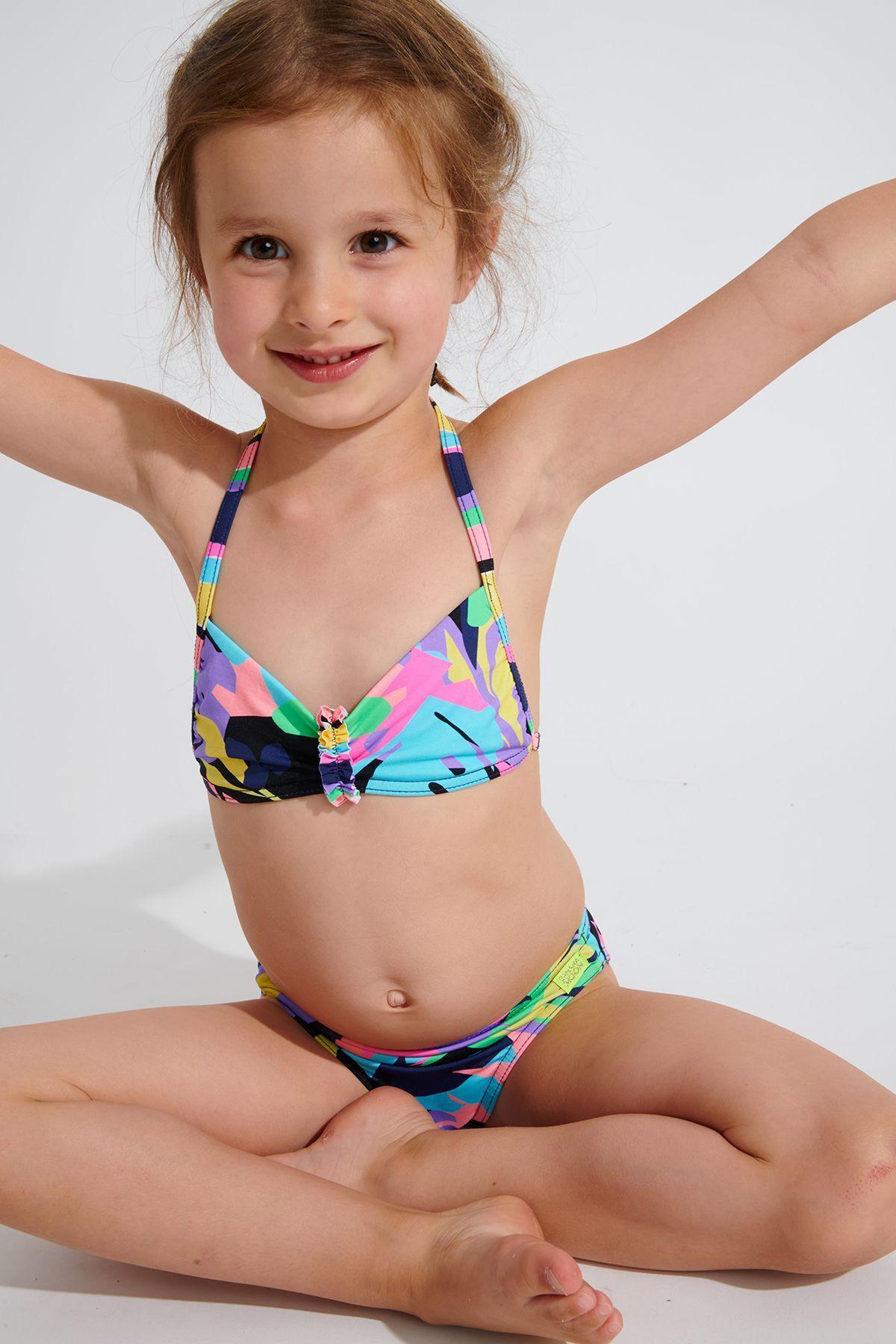 Traje de baño bandeau 2 piezas para niña TWIGGY SUNFAIR - 2