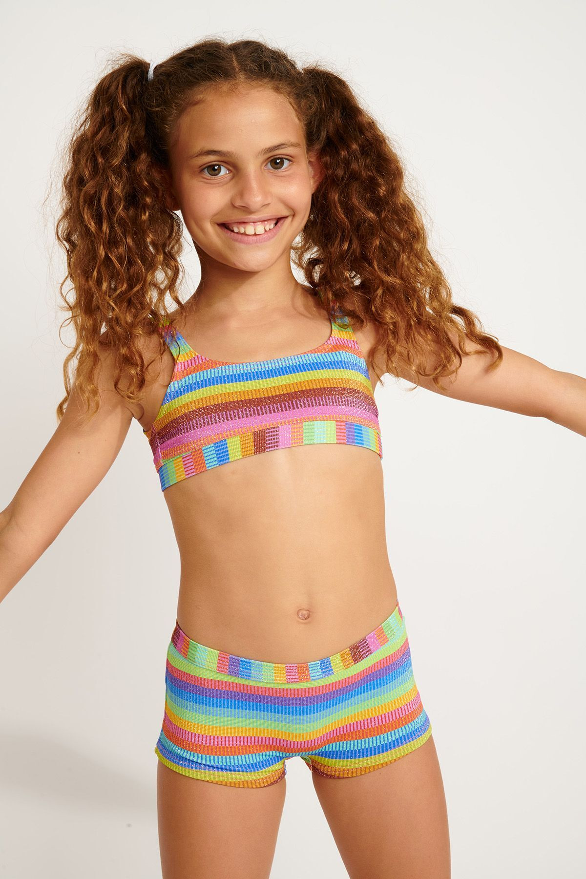 Bikini multicolor para niña M BAMBI LOMARICA - 3