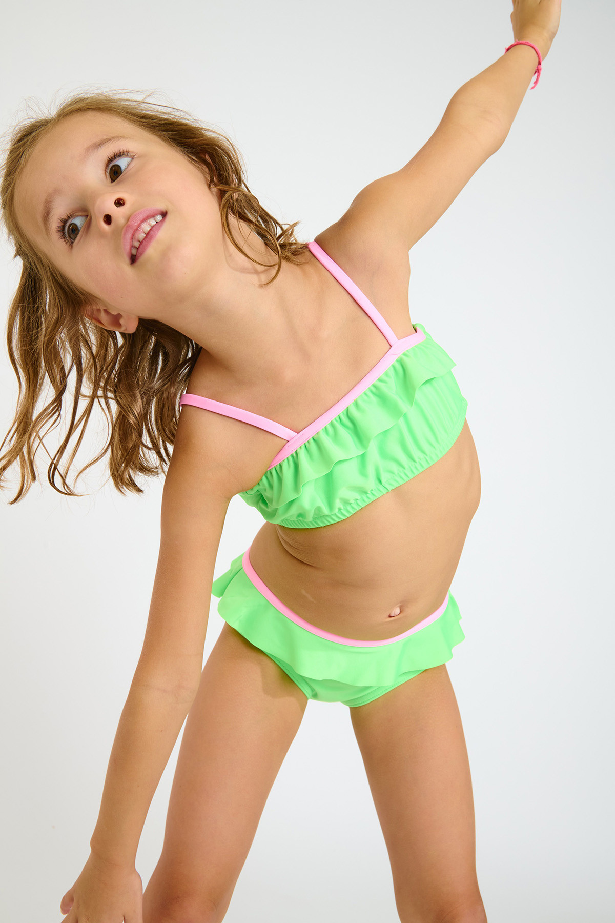 Bikini verde para niña M TATI SUNNYLO - 3