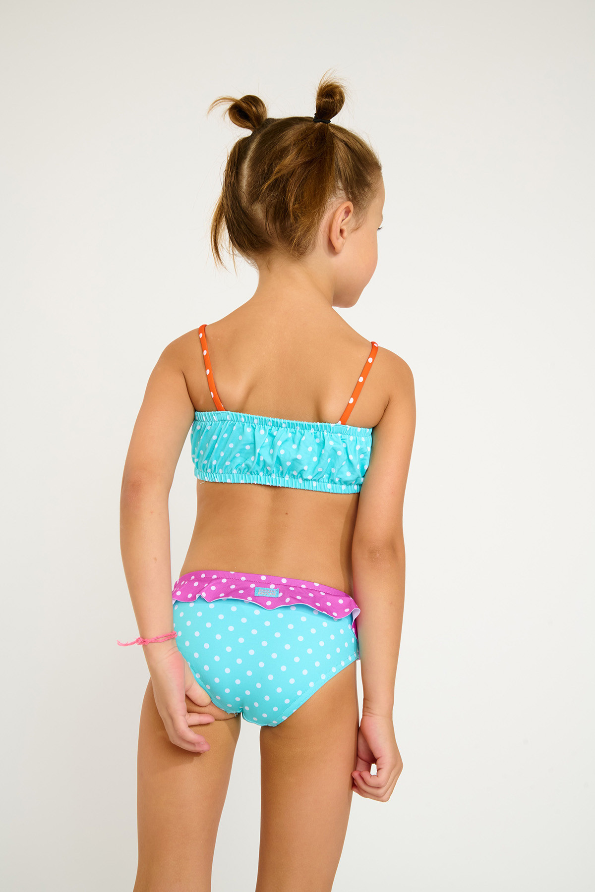 Bikini azul para niña M TATI SPLASHMANIA - 1