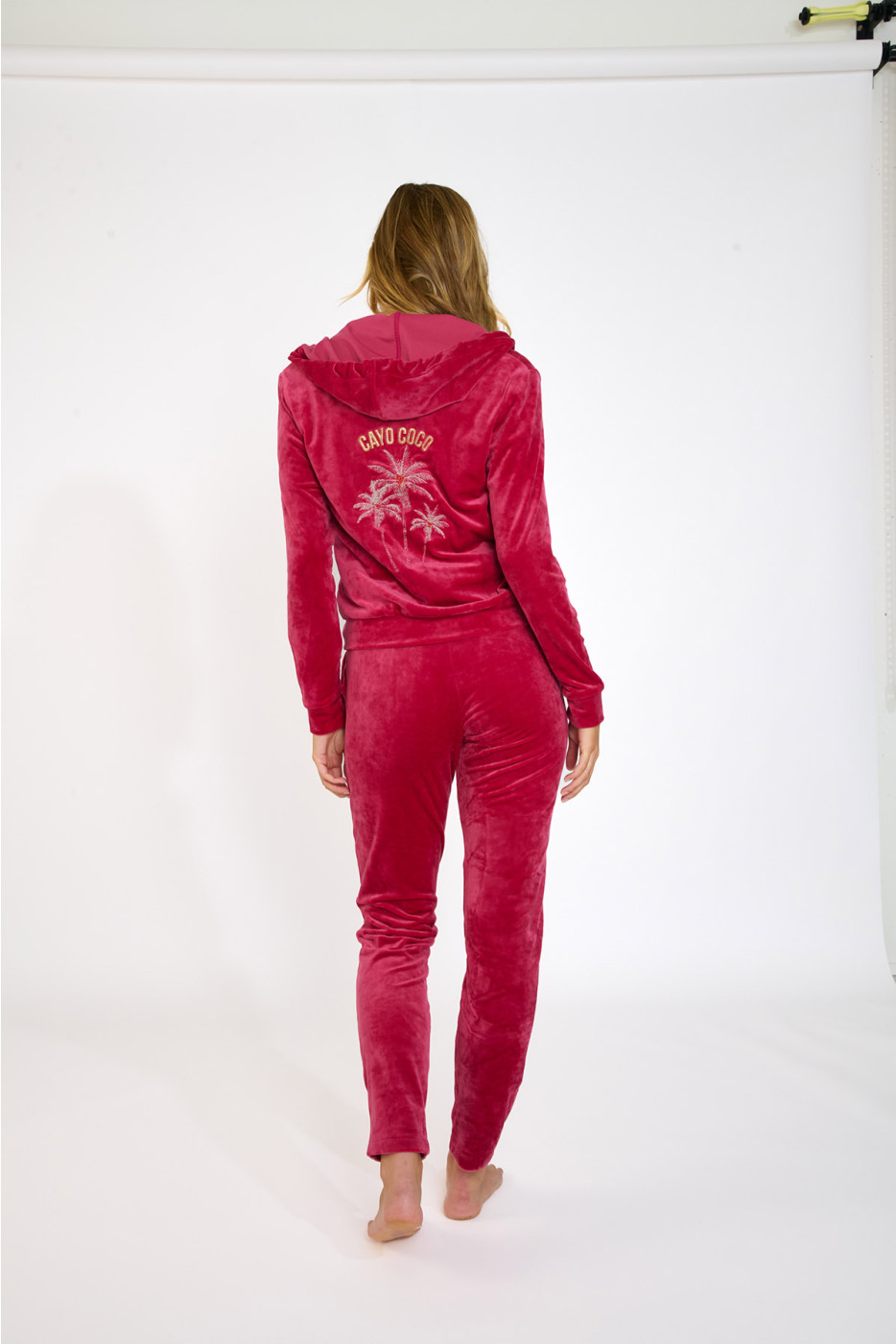 Giacca rosa in velluto FRESCO SEALAKE - 13