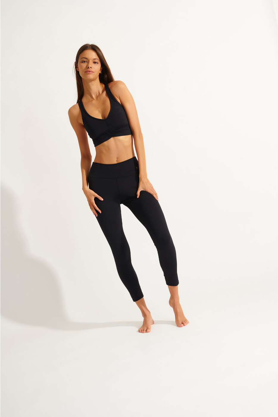 EAGLE WELLNESS black sport leggings