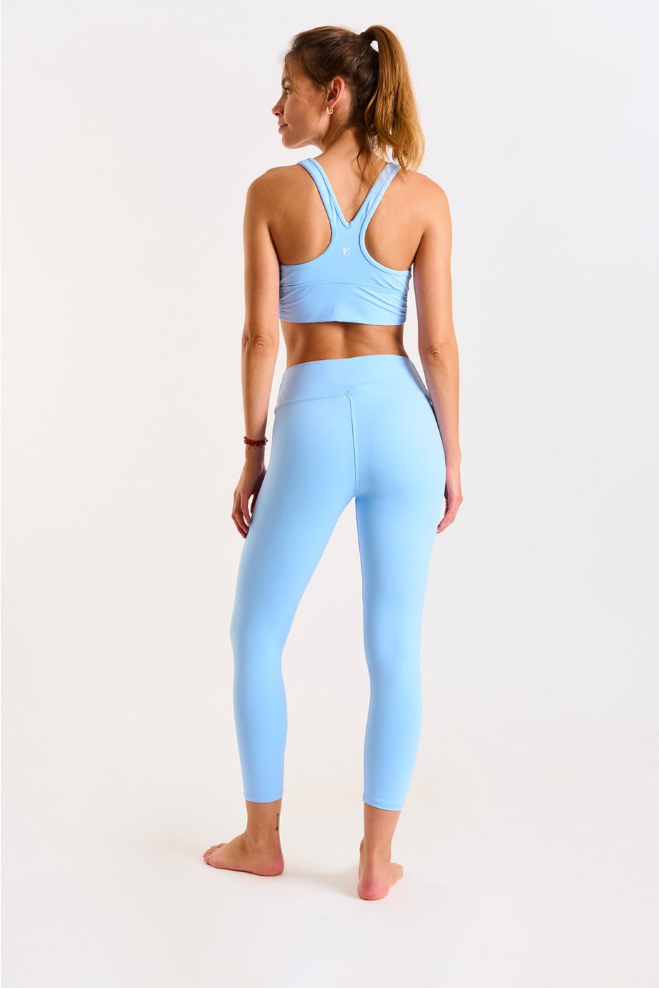 Leggings sportivi celeste EAGLE WELLNESS - 2