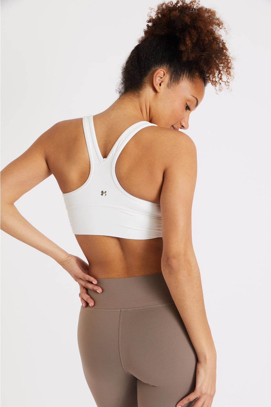 FLOW WELLNESS off-white sports bra - 2