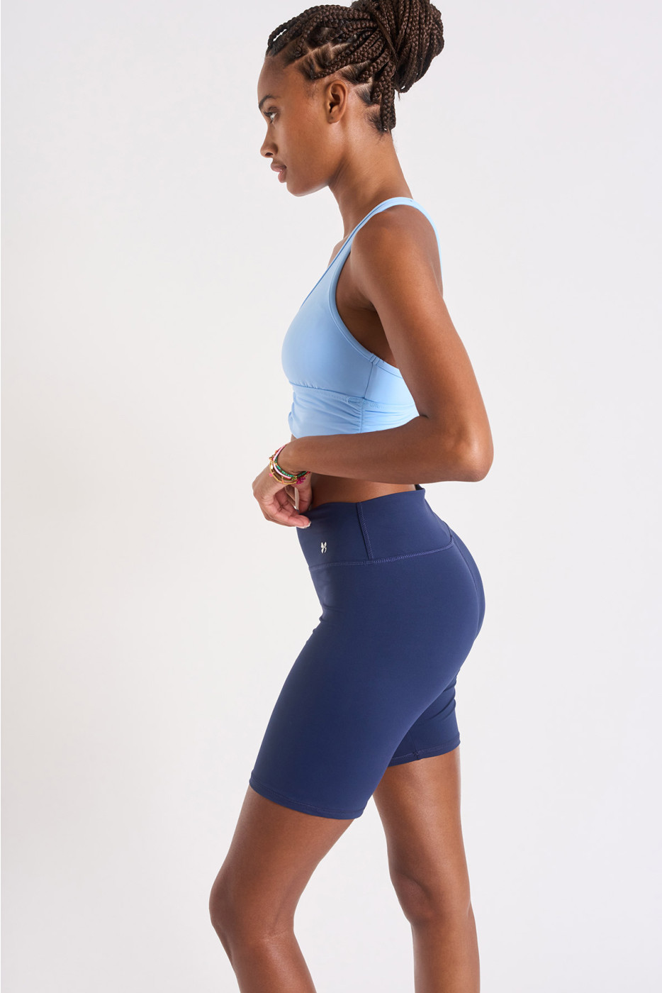 Reggiseno sportivo blu FLOW WELLNESS - 5