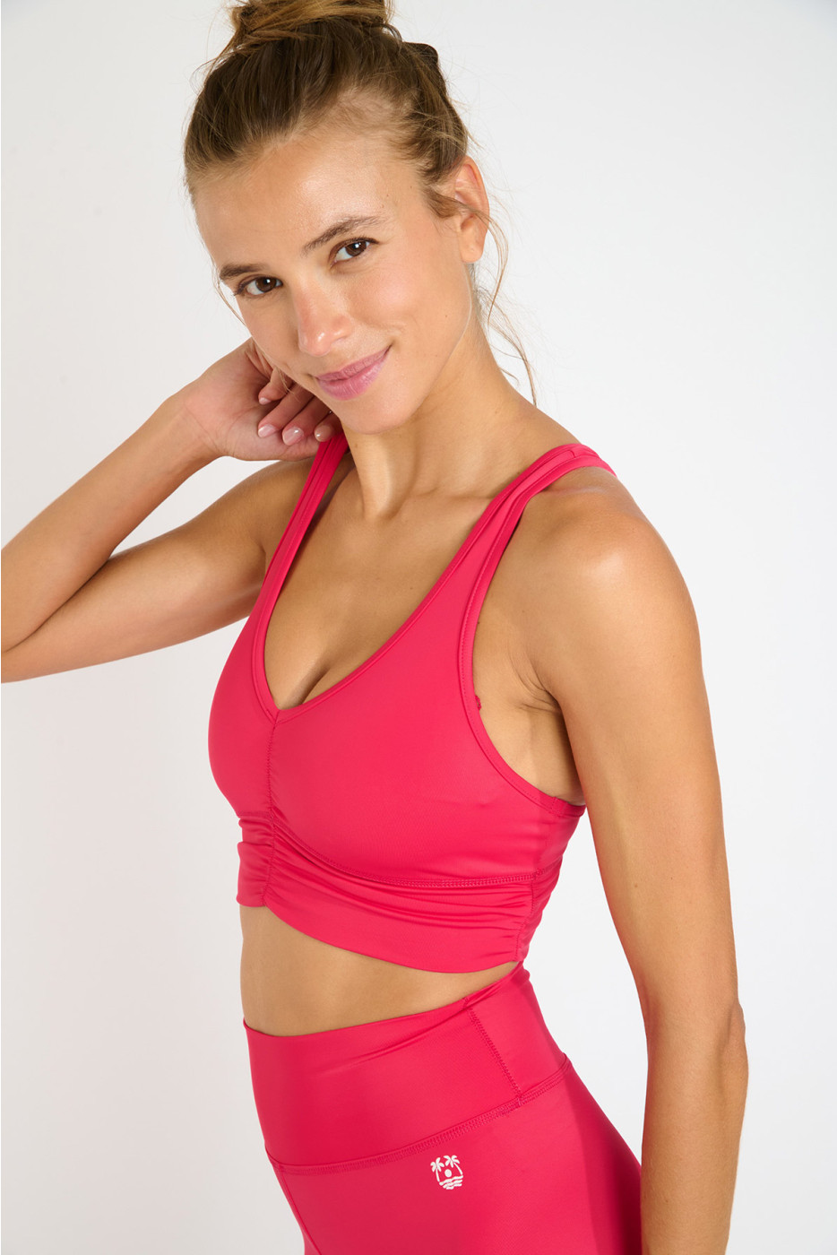 FLOW WELLNESS vlamrood sportbeha - 3